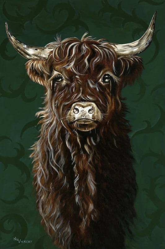 Emian | Effie, Highland Cow Limited Edition Giclée Print