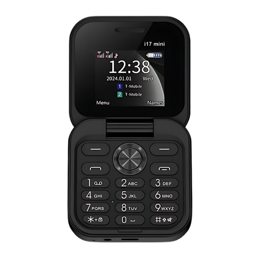 Koadclo | Small Foldable Mobile Phone – Compact Dual SIM Flip Phone for Seniors & Kids