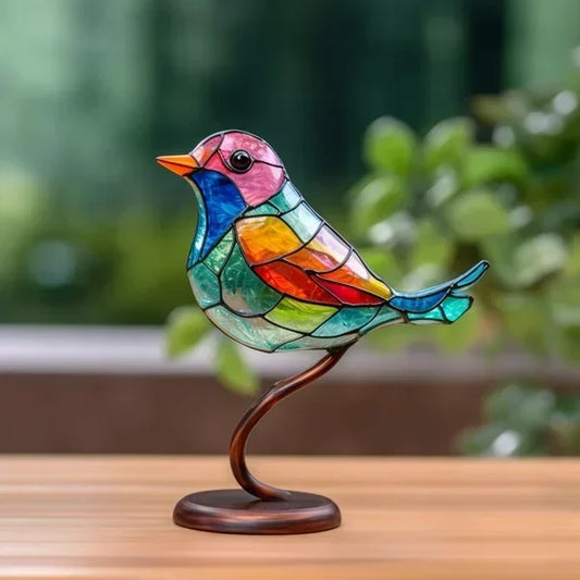 Koadclo | VitraGlow Handcrafted Colored Table Decor – Artistic Luxury Ornament for Home