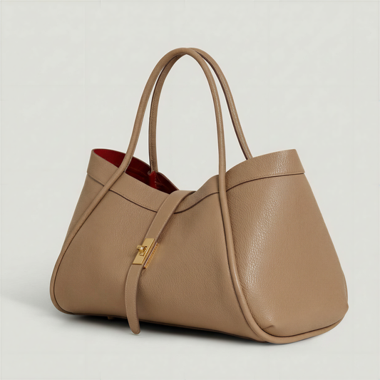 Koadclo|Elegant Large Genuine Leather Bag Made in Italy – 45x25x20