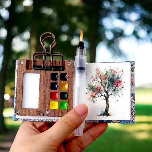 koadclo | Mobile Watercolor Paint Box Set with 24 Colors