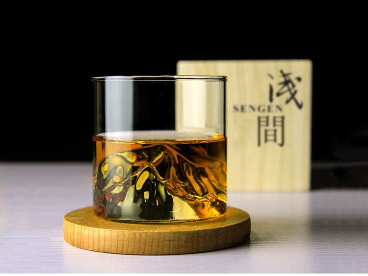 Amtn Club | Whiskey Glass Nuchi – Premium Crystal Tumbler for Bourbon & Scotch