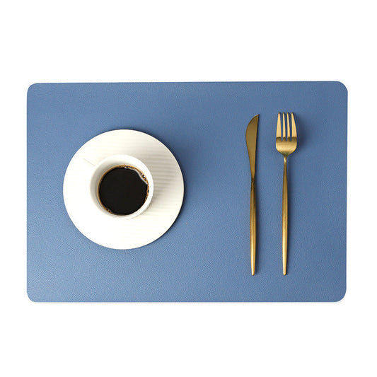 Koadclo | Modern Rectangular Waterproof PU Leather Placemats