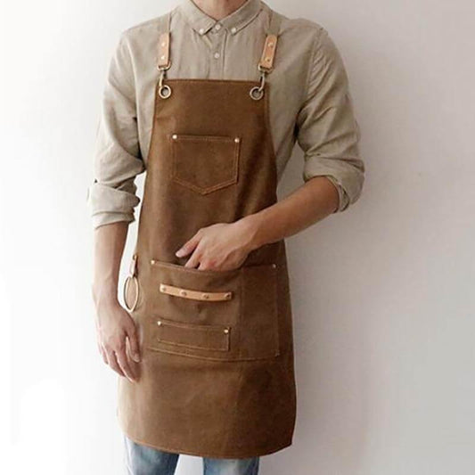 Koadclo | Vintage Chef Apron – Classic Cotton Kitchen Apron with Adjustable Straps