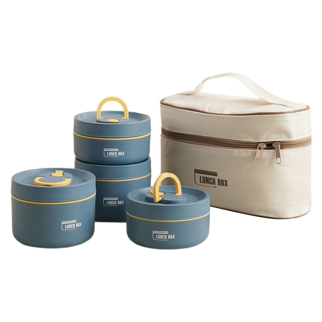 Amtn Club | ThermoBox Multi-Layered Insulated Lunchbox – Includes Free Carry Bag