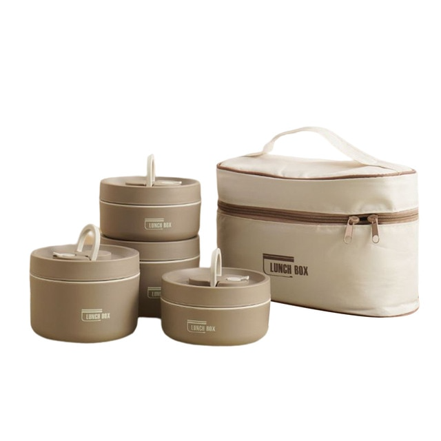 Amtn Club | ThermoBox Multi-Layered Insulated Lunchbox – Includes Free Carry Bag