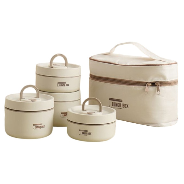 Amtn Club | ThermoBox Multi-Layered Insulated Lunchbox – Includes Free Carry Bag