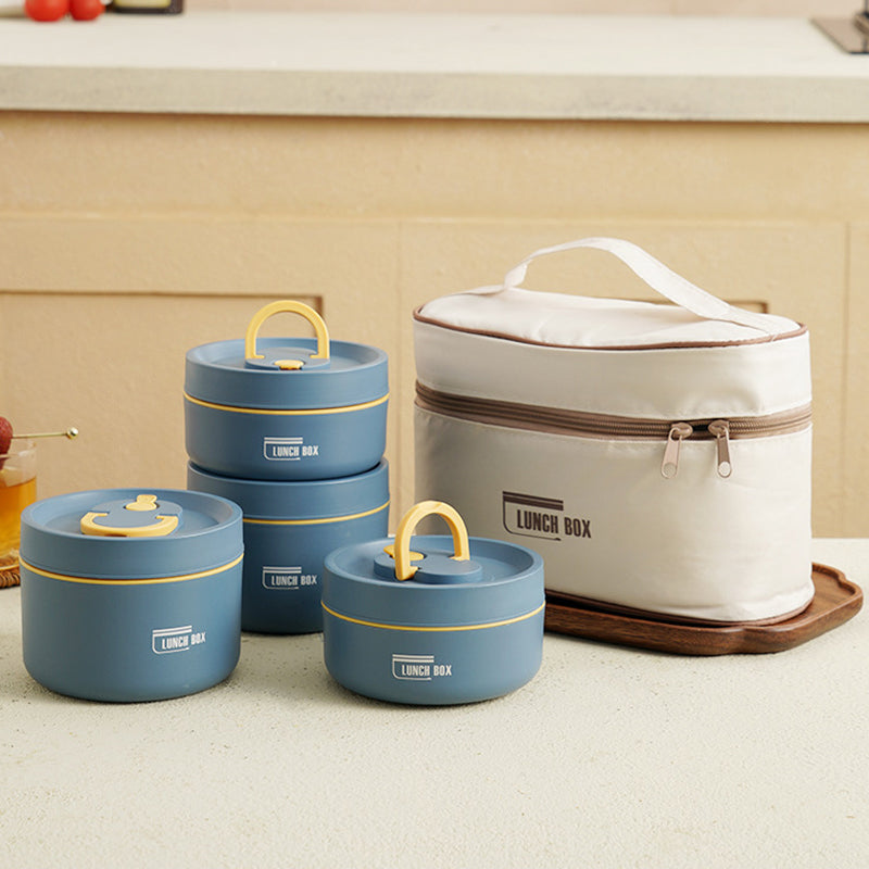 Amtn Club | ThermoBox Multi-Layered Insulated Lunchbox – Includes Free Carry Bag