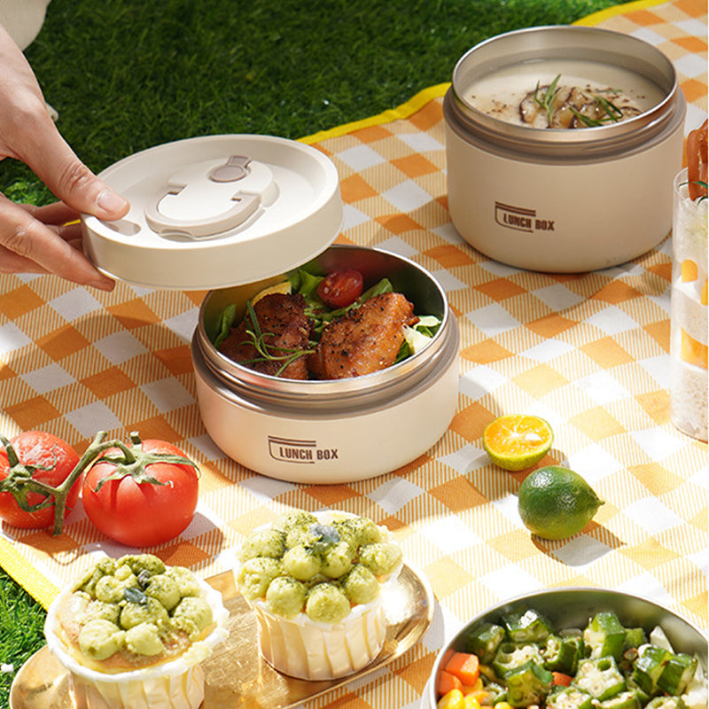 Amtn Club | ThermoBox Multi-Layered Insulated Lunchbox – Includes Free Carry Bag
