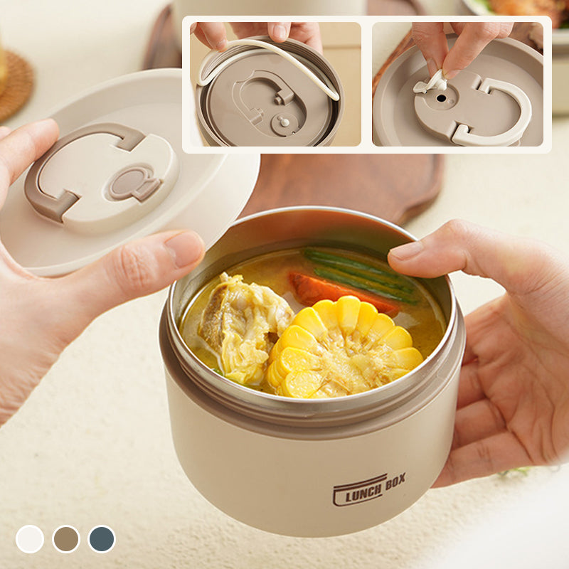 Amtn Club | ThermoBox Multi-Layered Insulated Lunchbox – Includes Free Carry Bag