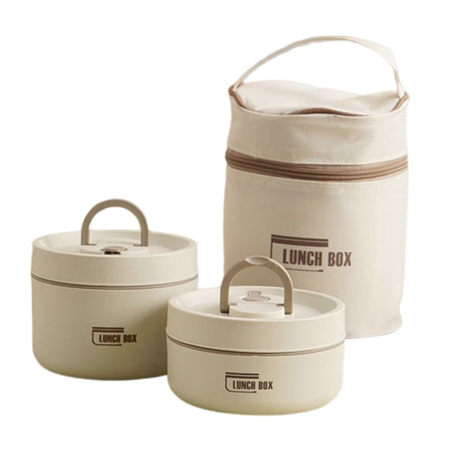 koadclo | ThermoBox Multi-Layered Insulated Lunchbox – Includes Free Carry Bag