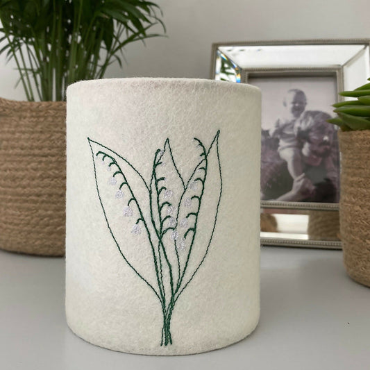 Emian| Embroidered Lily of the Valley Lantern